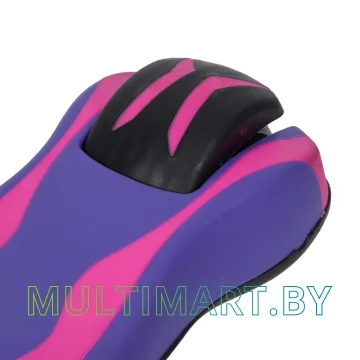 Самокат Novatrack RainBow Car Girl Pro 120CGP.RAINBOW.VT20 (фиолетовый, 2020) картинка 5